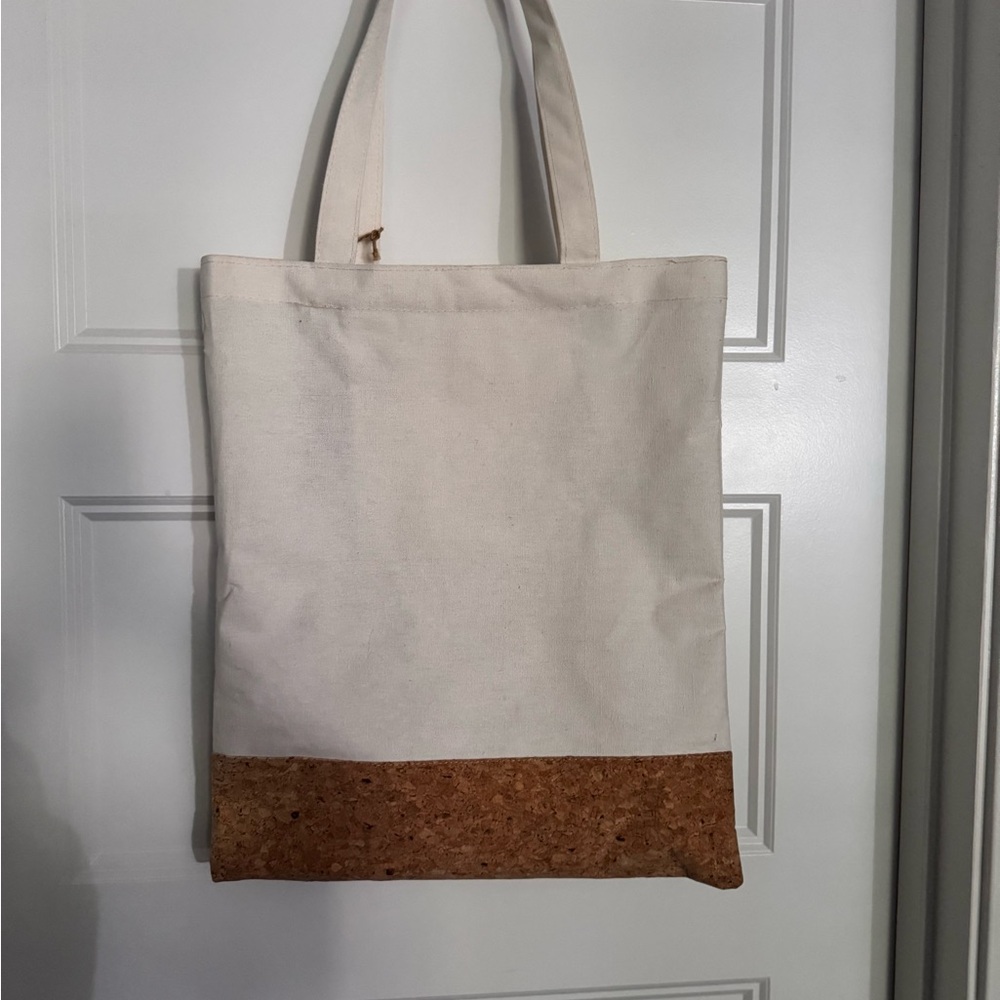 North Carolina Cream Canvas Tote Bag- NEW - Picture 2 of 5